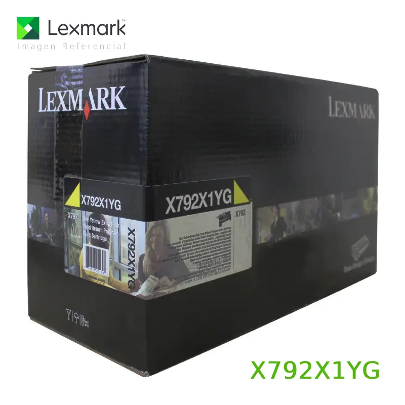 Toner Lexmark X792X1YG Yellow X792 20.000 Páginas