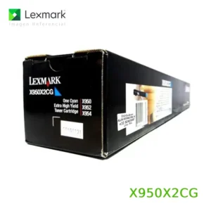 Toner Lexmark X950X2CG Cyan 22,000 Páginas