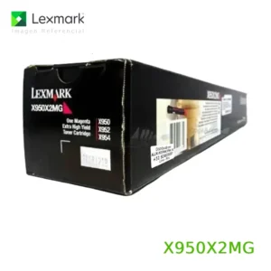 Toner Lexmark X950X2MG Magenta 22,000 Páginas