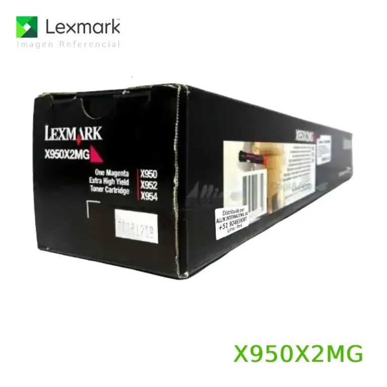 Toner Lexmark X950X2MG Magenta 22,000 Páginas
