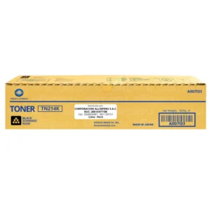 Toner Konica Minolta TN-214K Black Bizhub C200 Original A0D7123