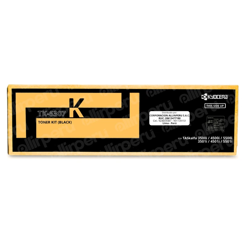 Toner Kyocera TK-6307 Negro para TaskAlfa / Copystar TASKalfa 3500i