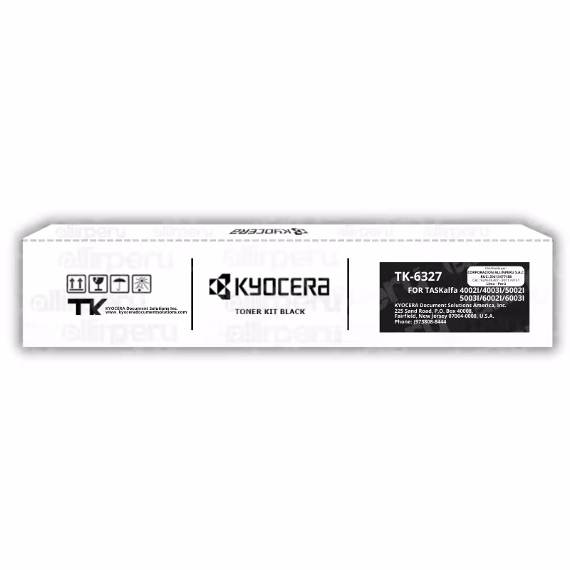 Toner Kyocera TK-6327 Negro para TASKalfa 6002i Original