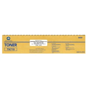 Toner Konica Minolta TN-710 Negro 02XF 55,000 Páginas