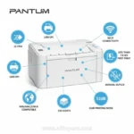 Impresora Láser Pantum P2509W Inalámbrica