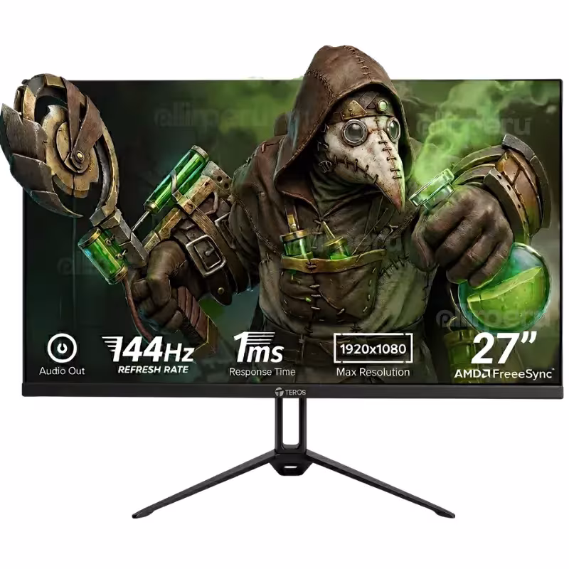 Monitor TEROS TE-2714S 27 pulgadas vista frontal