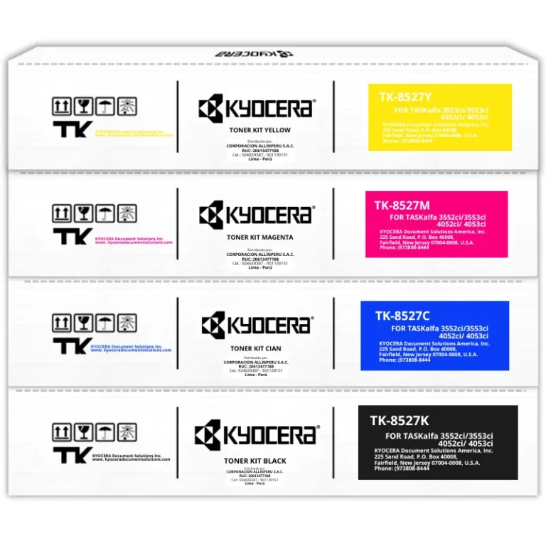 Kit Toner Kyocera TK-8527 para Taskalfa 3552ci TK8527 Original