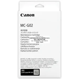 Caja de mantenimiento Canon MC-G02 para MCG01, G2160, G3160