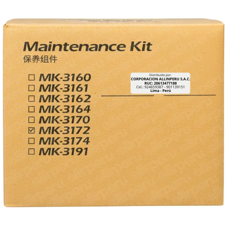 Kit de Mantenimiento Kyocera MK-3172 ECOSYS P3055 P3060