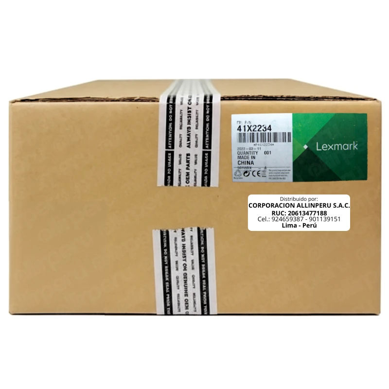 Kit de Mantenimiento Lexmark 41X2234 para MS822 MS825 MX721 Kit de Mantenimiento Lexmark 41X2234 para MS822 MS825 MX721