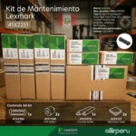 Foto de rodillos pickup Lexmark 41X1108 y separator pads 41X1119 kit mantenimiento