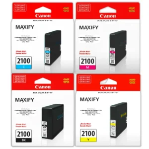 Kit Tinta Canon PGI-2100 para MAXIFY MB5010, MB5110, MB5310, MB5410, iB4010, iB4110