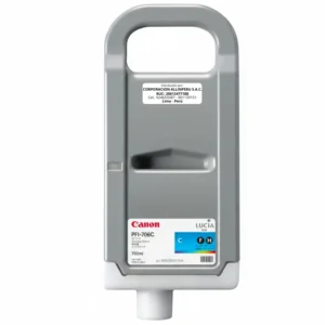 Tinta Canon PFI-706C Cian para iPF8400, iPF8400S, iPF8400SE