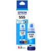 tinta epson 555 cian original nuevo sellado