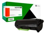 toner 58d4x00 instalado en impresora lexmark ms826de