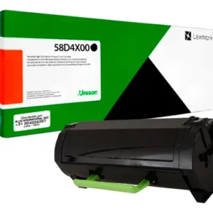 toner 58d4x00 instalado en impresora lexmark ms826de