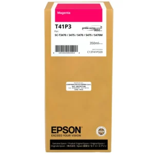 Cartucho de tinta Epson T41P320 magenta 350ml original sellado de fábrica