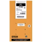 Empaque tinta Epson T11B120-AL negro lateral con código de producto visible