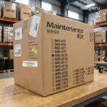 Foto de componentes Kit Kyocera MK-6115 unidad revelado fusor rodillo transferencia