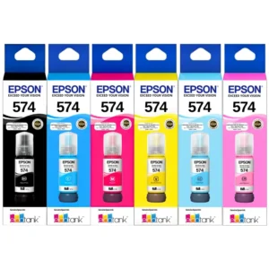 Kit tinta original Epson T574 6 colores 70 ml para L8050 L18050