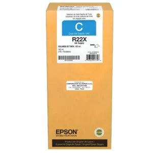 Tinta Epson TR22X220-AL cyan original 192 ml para WorkForce Pro WF-R8590