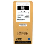 Tinta Epson T11B120-AL negra XL 143 ml frente a fondo blanco