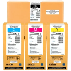 Bolsas de tinta Epson T05B negra y colores para WF-C878R WF-C879R originales selladas