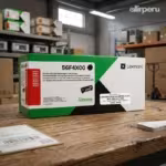 Foto de tóner Lexmark 56F4X00 dimensiones caja original 31.2 cm