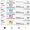 Kit de toner Canon GPR-55 original negro cian magenta amarillo para imageRUNNER ADVANCE