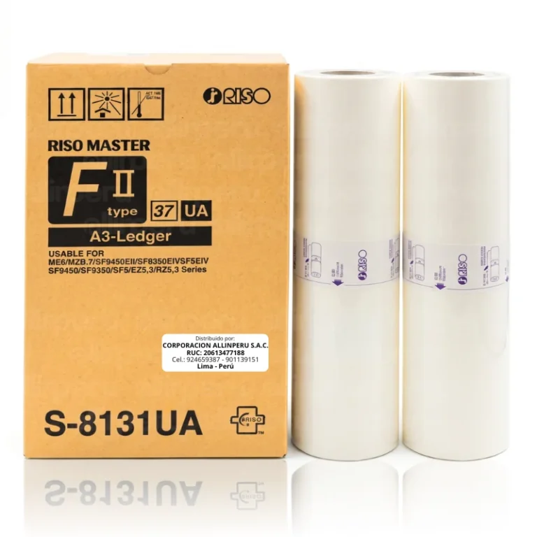 Master RISO S-8131UA negro original caja cerrada sellada