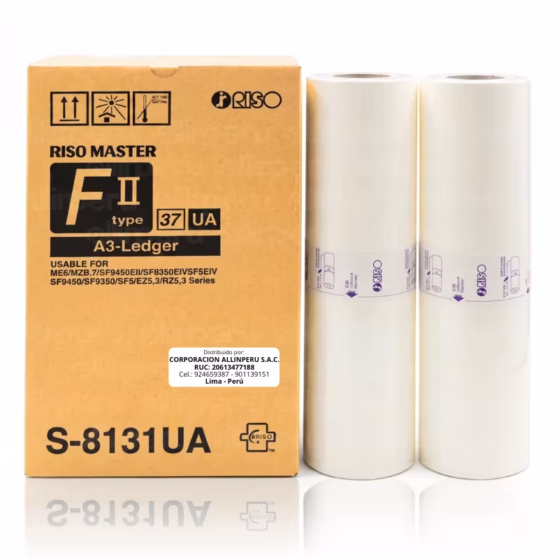 Master RISO S-8131UA negro original caja cerrada sellada