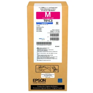 Tinta Epson T01C320 Magenta original DURABrite Ultra 45.4 ml bolsa ink pack sellada