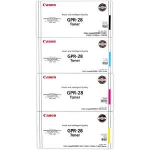 Toner Canon GPR-28 pack completo 4 cartuchos originales sellados