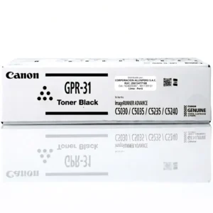 Tóner Canon GPR-31 negro original para imageRUNNER ADVANCE C5030 C5035 C5235 C5240