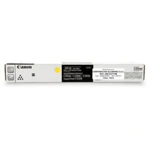 Tóner Canon GPR-66 Amarillo 5756C003AA original sellado para imageRUNNER ADVANCE DX