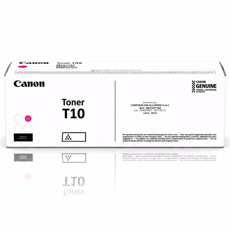 Toner Canon T10 Magenta 4564C001AA original para imageRUNNER C1533 C1538