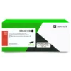 Tóner original Lexmark 55B4H00 negro vista frontal caja sellada