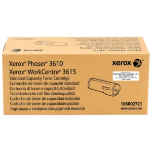 Foto de tóner Xerox Phaser 3610 106R02721 negro frontal
