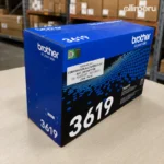 Foto de la caja sellada del cartucho Brother TN3619 con holograma de autenticidad