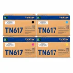 Foto de kit tóner Brother TN617 CMYK original cuatro cartuchos MFC-L8970CDW