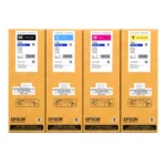 Kit de tinta Epson T13J CMYK con sus cuatro bolsas originales