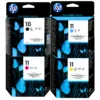 Foto de pack tinta hp 11 y hp 10 original AllinPerú