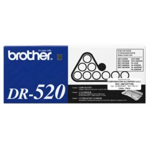 Tambor Brother DR-520 original vista frontal sobre fondo blanco