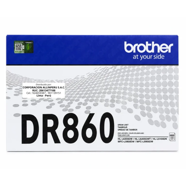 Tambor Brother DR-860 original vista frontal