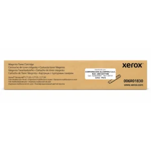 Foto de tóner Xerox 006R01830 magenta caja frontal VersaLink C7120