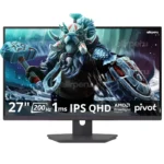 Monitor gamer LG 27G610A-B 27 pulgadas QHD 200Hz vista frontal
