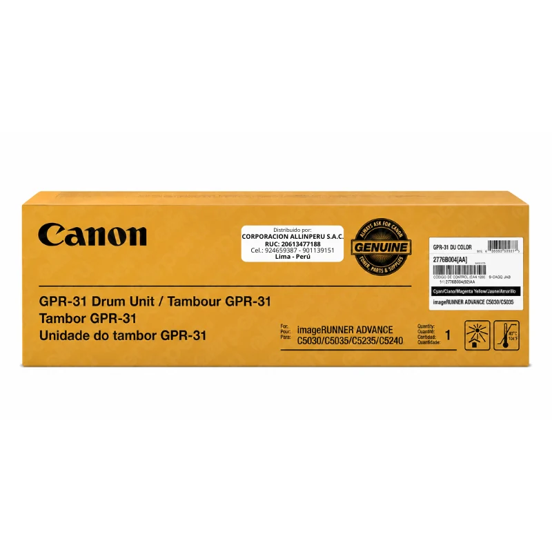 Tambor Canon GPR-31 Color [27768004] iR ADVANCE C5030, C5235