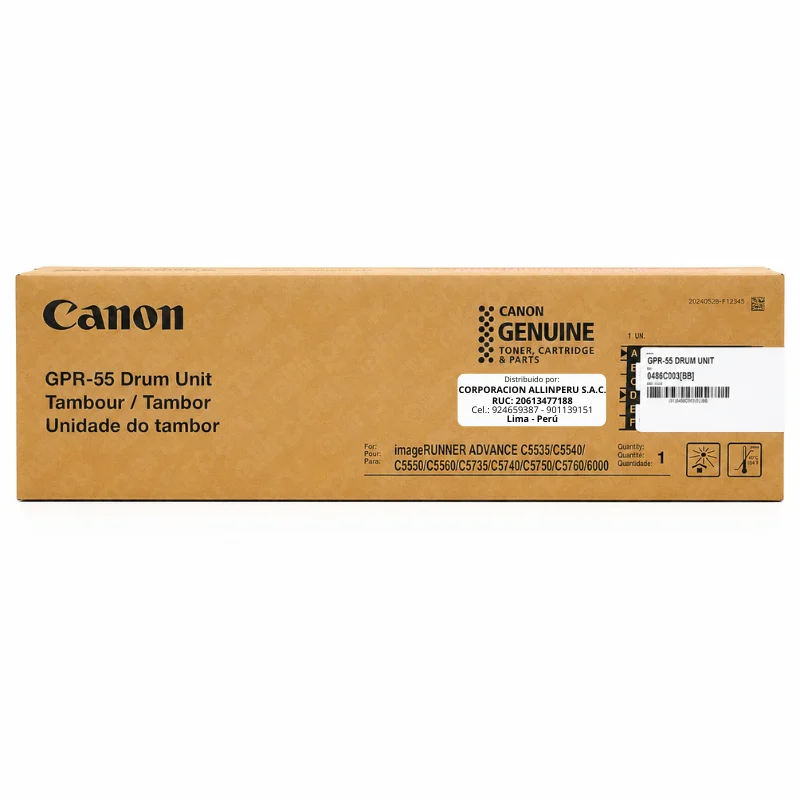 Tambor Canon GPR-55 [2777B004AA] C5535i, C5540i, C5550i, C5560i