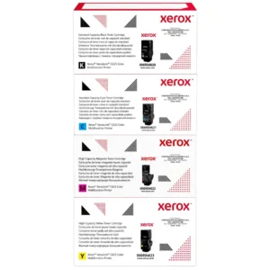 Pack toner xerox versalink c625 cmyk 4 cartuchos originales