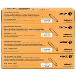 Foto de pack toner Xerox CMYK para VersaLink C8000